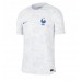 Billige Frankrig Olivier Giroud #9 Udebane Fodboldtrøjer VM 2022 Kortærmet